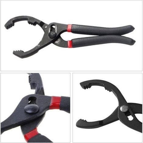 Pince Filtre Huile - Réglable 45 mm à 145 mm - Poignée Antidérapante - Pour Filtration Moteur - 1 Pièce (1/4)