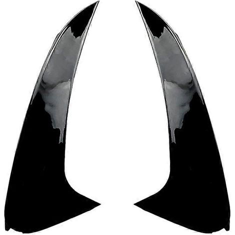 Heckstoßstange in Hochglanzschwarz, Spoilerlippe, Canard-Diffusor, Lüftungsblenden, Fahrzeugkit (1/5)