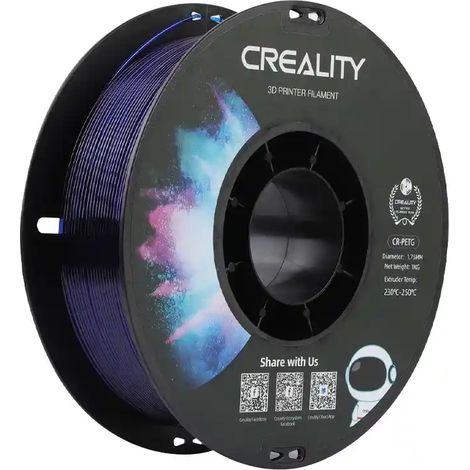 Filament Creality CR-petg (Bleu transparent) (1/5)