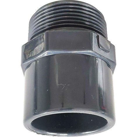Embout fileté ø 40 mm intérieur ou ø 50 mm extérieur vers Filetage 11/2 (1/4)