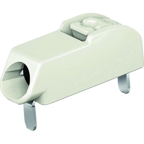Bornier à ressort WAGO 2060-1401/998-404 0.75 mm² Nombre de pôles 1 gris clair 1 pc(s)