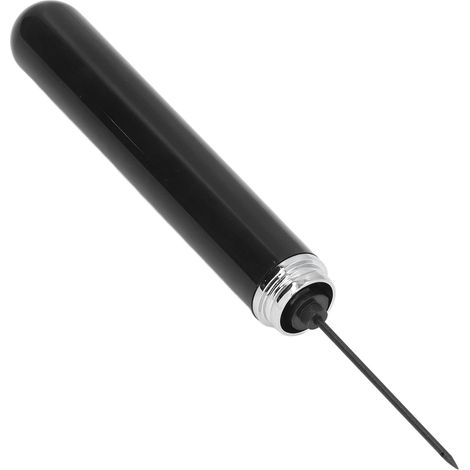 Tire-bouchon portable et pratique en acier inoxydable avec pompe à air en forme de stylo pour bouteilles de vin – idéal pour la maison et les fêtes (Noir) (1/5)