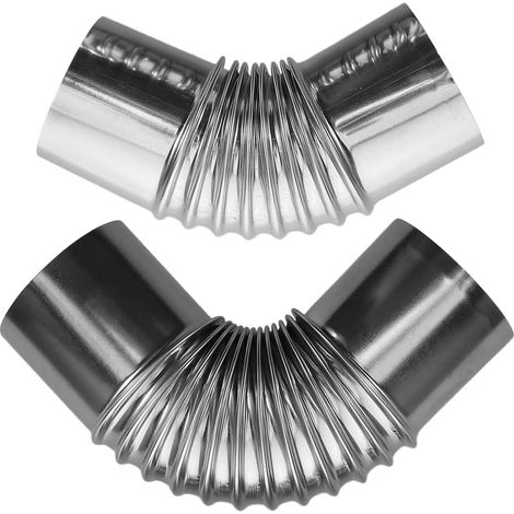 Tuyau de Cheminée en Acier Inoxydable pour Poêle de Camping, Haute Température, Pliable (1/5)