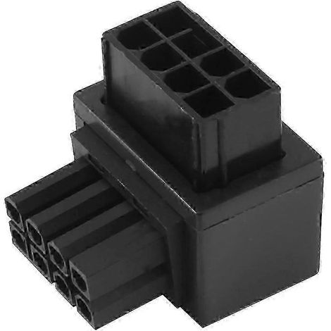 Adaptateur secteur ATX 8 broches femelle vers 8 broches mâle, connecteur côté GPU compatible avec Graphi AC (1/5)