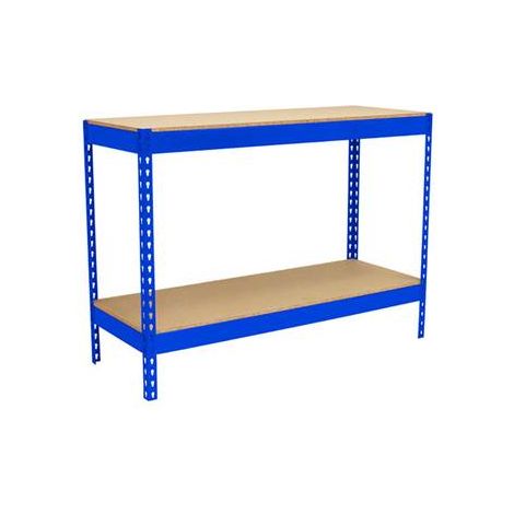 Simonrack Banc de travail bleu métallique robuste (1/3)