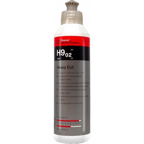 Pâte à polir très abrasive pour rayures Koch Heavy CUT H9 02 (1/4)