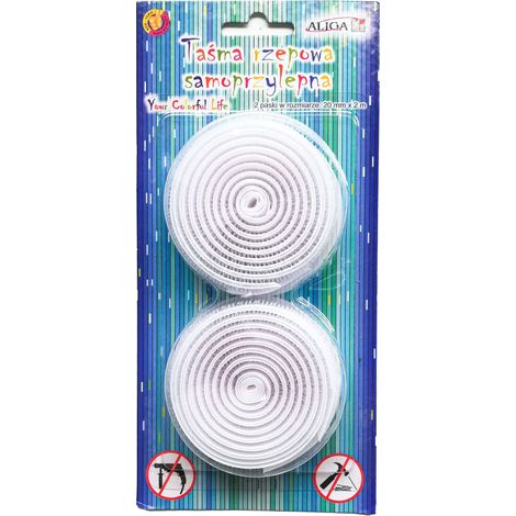 selbstklebendes Klettband 2m 2Stk PSD-5412