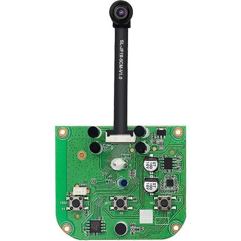 Module de caméra de surveillance de porte avec 300 000 modules vidéo, télécommande sans fil bidirectionnelle (1/5)