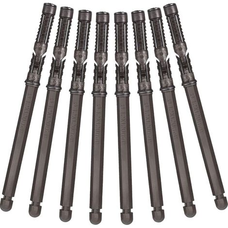 8 Stück schwebende Regalhalterungen, unsichtbare Wandhalterung für DIY-Wandregale (12 x 120 mm)