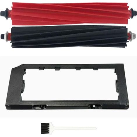 4 Stück Hauptbürste Zubehör für Roborock S8 Maxv Ultra, 2 Hauptbürste 1 Hauptbürstenabdeckung 1 Kleine Bürste, Langlebiger und einfacher zu installieren (1/5)