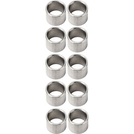 10 Pièces Rondelles de Calage 15mm OD 12mm ID Acier Inoxydable pour Bricolage et Montage (1/5)