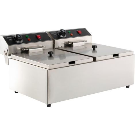 Friteuse posable électrique 2x6 litres - Combisteel (1/5)