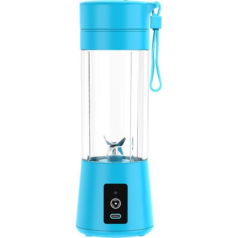 (Bleu) Petit robot culinaire multifonctionnel pour la maison, mini-extracteur de jus (1/5)
