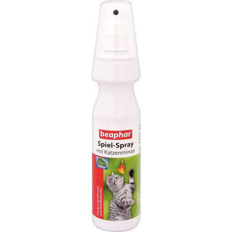 Spray de Jeu à l'herbe à Chat Parfum Bien-être pour Chats Jouet à l'herbe à Chat accepté Plus Rapidement Apaisant pour Les Chats 150 ML (1/5)