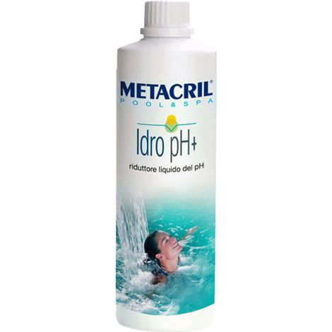 Idro pH+ - innalzatore del pH dell'acqua liquido 1 lt 46001001 Metacril (1/2)