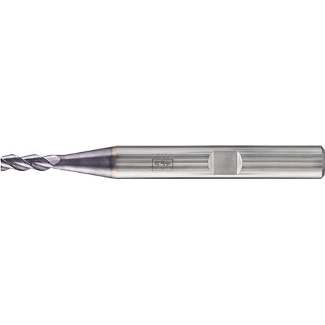PFERD VHM Eckfräser lang 3 Schneiden Ø 3 mm 45° Fase TiAlN Schaft HB Universal Line Schruppen Schlichten Nuten (1/4)
