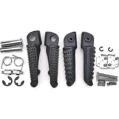 Motorrad-Fußrasten vorne und hinten für Kawasaki Ninja 250r Z400 Z750 Z800 Z900 Z1000 ER6F ER6N ZX6R ZX9R ZX10R ZX12R – vorne und hinten (1/5)