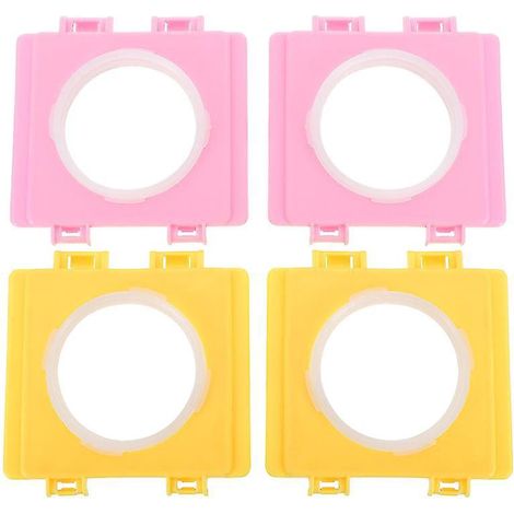 4 Stück Hamsterkäfig-Verbindungsplatten