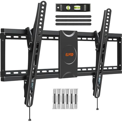 Support TV Mural Inclinable, pour la Plupart 37-70 Pouces Plats (1/5)