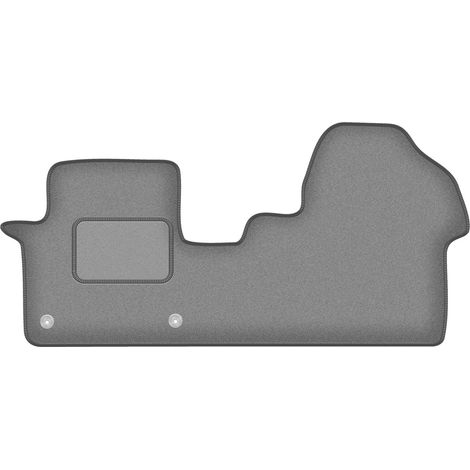 Tapis de sol avant pour : Citroën Jumpy III 3 rangées (2018-) graphite (1/5)