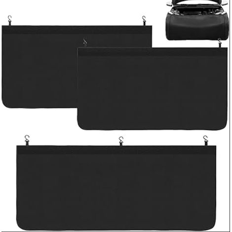 Tapis de Protection D'aile Réparation Automobile Couverture Magnétique Voiture Grand Format Aile de Voiture Universel pour Voitures ou SUVs Style 2 (1/4)