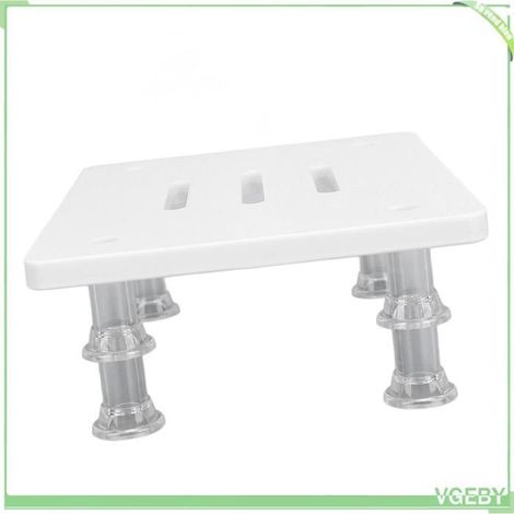 Support de pompe à eau - FAFEICY - Support réglable - Hauteur 12 cm - Antivibration & réduction bruit - Plastique robuste (1/5)