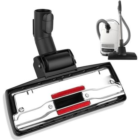 Brosse d'aspirateur pour Miele Série C3 Complete C3 Compact – EcoLine Plus, Brosse Aspirateur Universel pour Miele Tubes de 35 mm pour S1 2 4 5 6 S8 avec Dispositif de Verrouillage et de Stationnement (1/5)