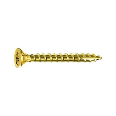 Vis rocket minivybac pozidriv tête fraisée 6x40 mm - VYNEX - bte 10 - 310178448
