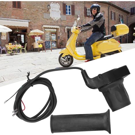 Poignée d'accélérateur universelle pour vélo électrique et scooter, compatible 22.5mm