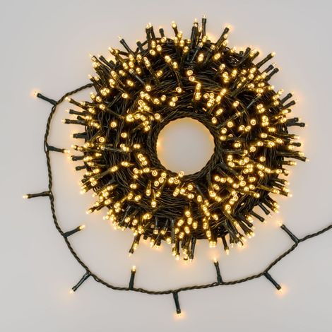 Catena luci 600 LED BIANCO CALDO con Speaker Musica Bluetooth Controller 34,5 mt (1/4)