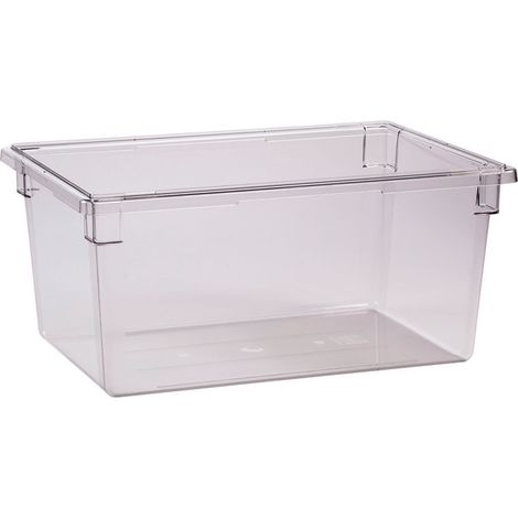 Boîte de stockage - 66 x 46 x 30 cm - Transparent - Lot de 4 - Cambro