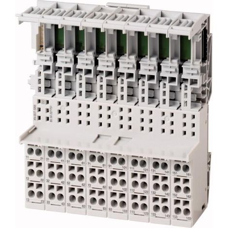 Module de base bloc XI/ON ressort 3 zones de raccordement 000140133 EATON XN B3T SBB