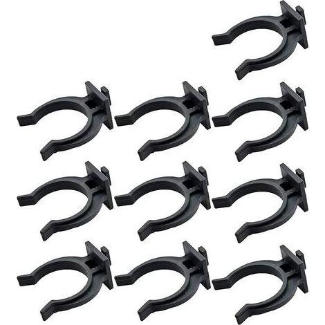 Clips de fixation pour plinthes de cuisine, lot de 10, fixation pratique pour plinthes de cuisine, clips adhésifs pour meubles (1/5)