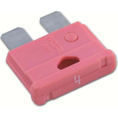 MTA KFZ-Flachsicherung 340.023, Standard, 4 A, rosa (1/2)