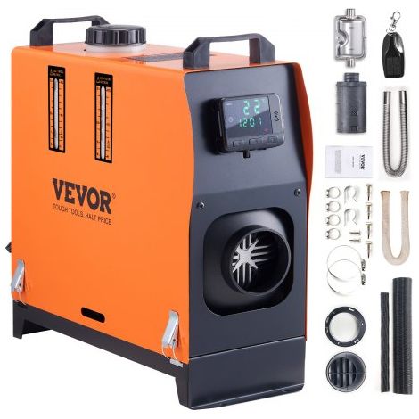Chauffage Diesel Tout-en-Un Portable 12 V 5 kW 0 - 16-0 (1/5)