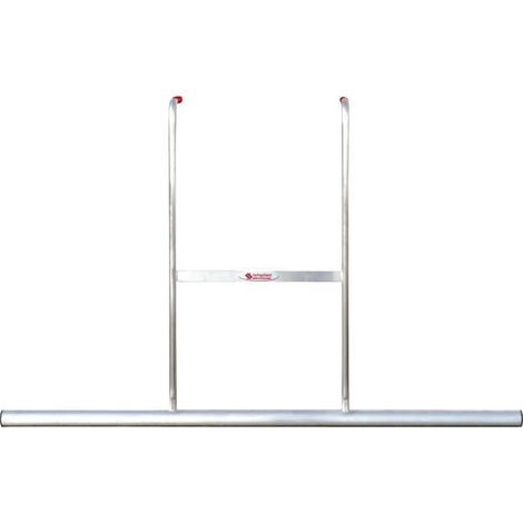 Taliaplast – Barre à débuller aluminium 2 m 442333 – Débullage chapes liquides et bétons autonivelants – Légère 3,60 kg – Pliable pour transport