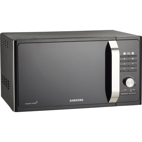 Samsung Forno a Microonde MG23F302TAK Healthy Cooking con Grill Capacita' 23 Litri Potenza 800 W Nero (1/5)