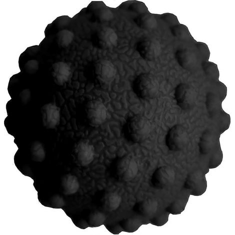 Balle de massage pieds, libération myofasciale, soulagement douleur fasciite plantaire, outil massage muscles tendus, rouleau Restore, 1 balle noire (1/5)