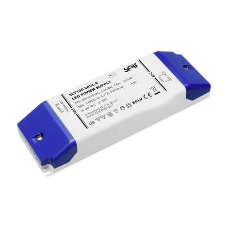 Self Electronics SLT100 24VL E transformador gris azul
