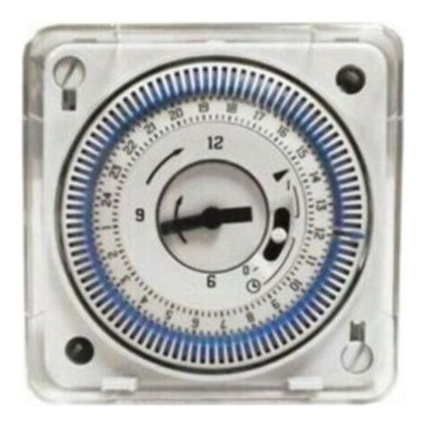 Horloge programmable encastrable pour équipements de piscine