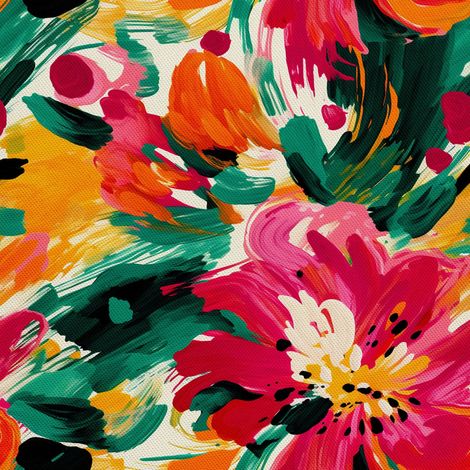 Tela decorativa para exteriores Oxford - Flores - DX2471 (1/5)