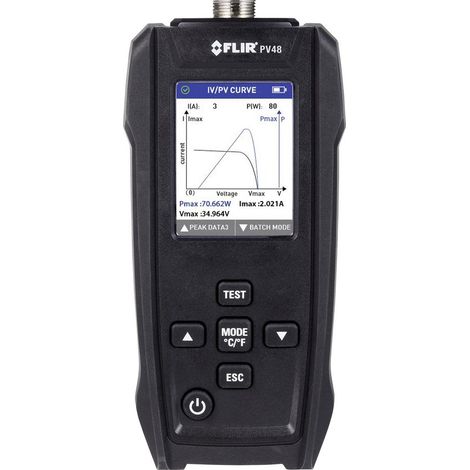 Solarpanel Tester Flir PV48 schwarz kompakt genau