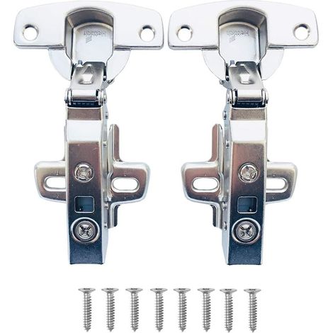 Charnière à fermeture amortie Hettich Sensys 8645i 110° avec plaque de montage Th52 (paquet de 2) (1/3)