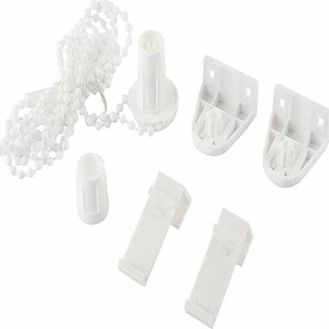 Rollo-Set, Rollo-Unterstützung, Rollo-Reparatur-Set, Kupplungs-Rollo-Kette, Rollo-Beschläge, Jalousien-Befestigung ohne Bohren, Kupplungs-Rollo-Kette, 17 mm