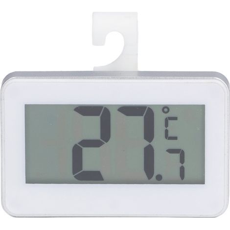 Temperature Meter, Mini Digital Display Screen, Electronic Thermometer, Monitor, Built-in Battery (1/5)