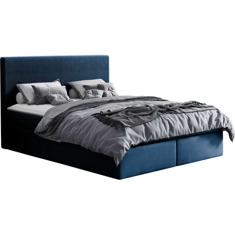 Cama continental Nix, Velluto 11, Doble, Continental, 160x200, Tapiz, Somieres, 166x208x103cm (1/5)