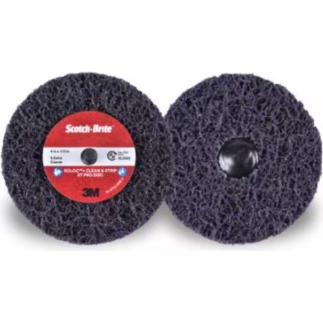 Disque de nettoyage et de decapage Scotch-Brite Roloc XT Pro XO-ZR 125mm x 13mm x 6mm S XGROS