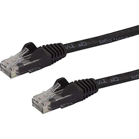Cable de Red Rígido UTP Categoría 6 Startech N6PATCH100BK 30,5 m Negro (1/5)