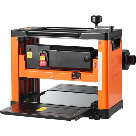 Planer Électrique à Trois Lames 330 mm, Moteur Puissant 2000W, 23500 RPM, Table de Travail, Double Rouleaux, Bois Dur et Souple (1/5)