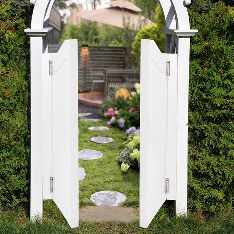 【Maison connectée】Double porte battante Portes battantes en bois , portes de salon de porte de café épaisses avec supports et charnières( 81x106.5 cm) (1/5)